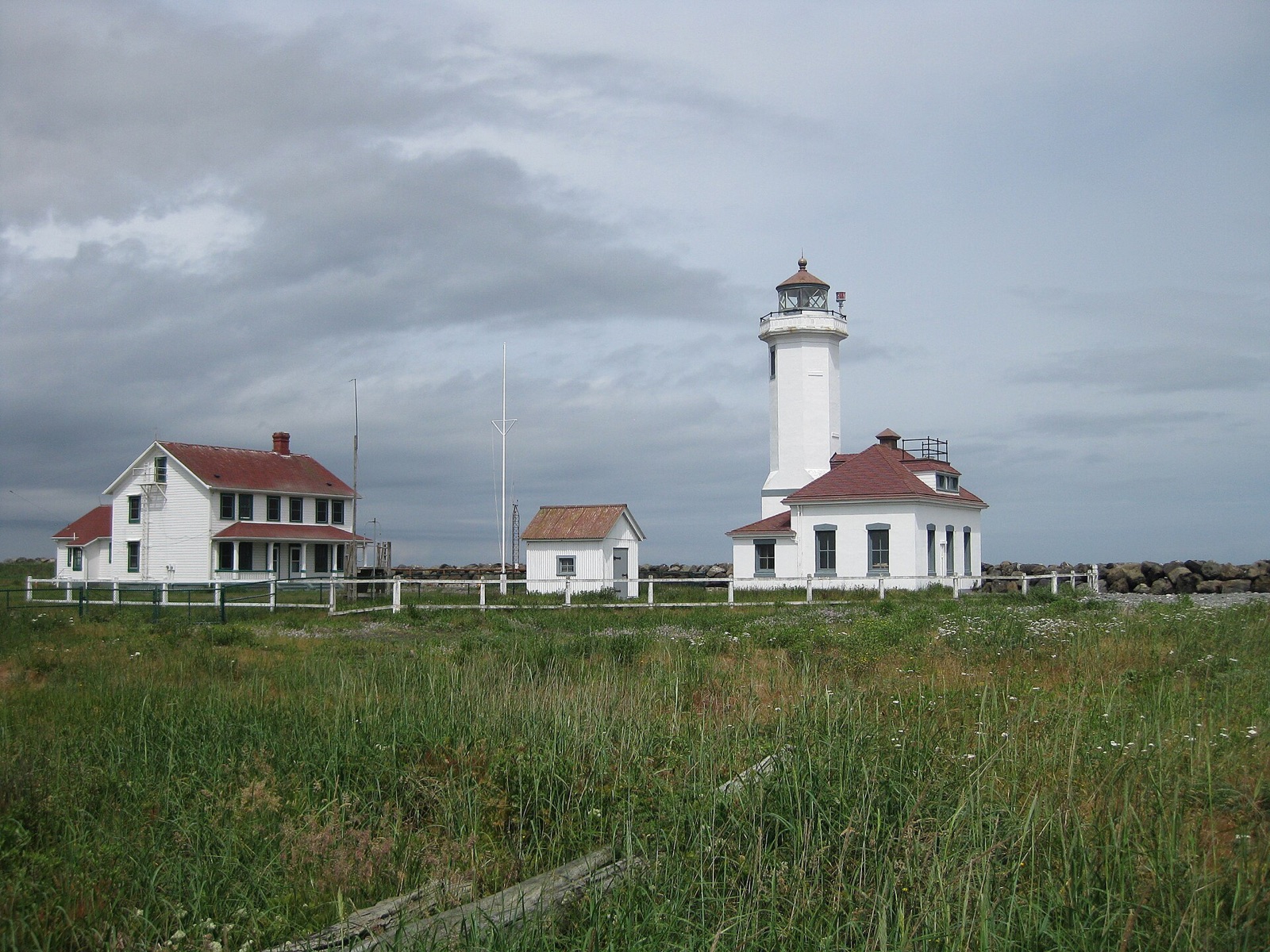 Point Wilson Lighthouse at Fort Worden Historical State Park