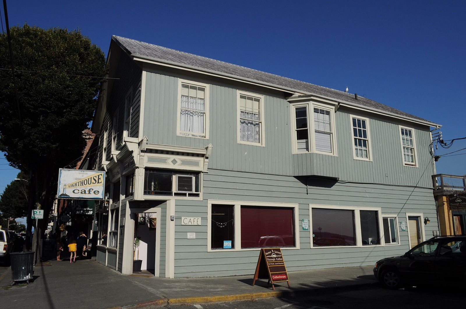 The Lighthouse Cafe on Water Street in downtown Port Townsend