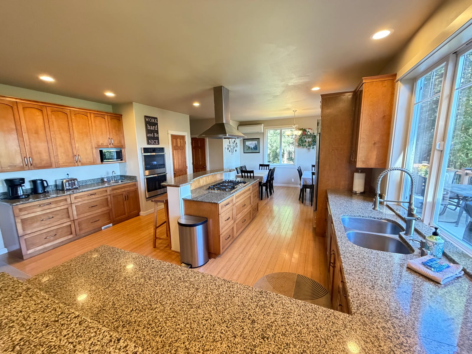 Country kitchen and dining